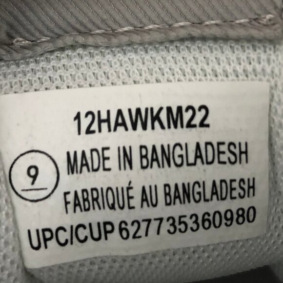 Mexx Hawk Casual Lace Up Sneakers w Imitation Leather Uppers in Grey Sz 9 - Picture 9 of 12